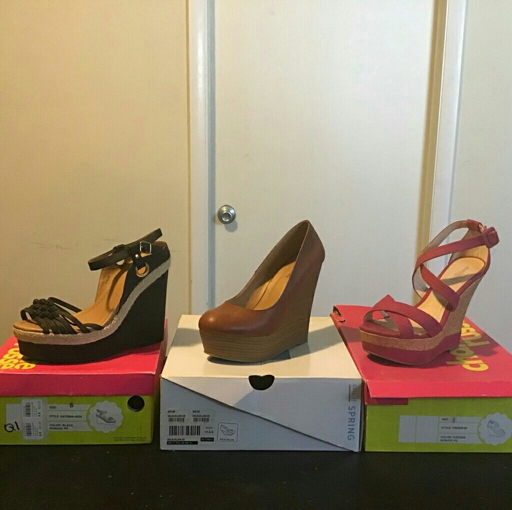 Women's wedge heels